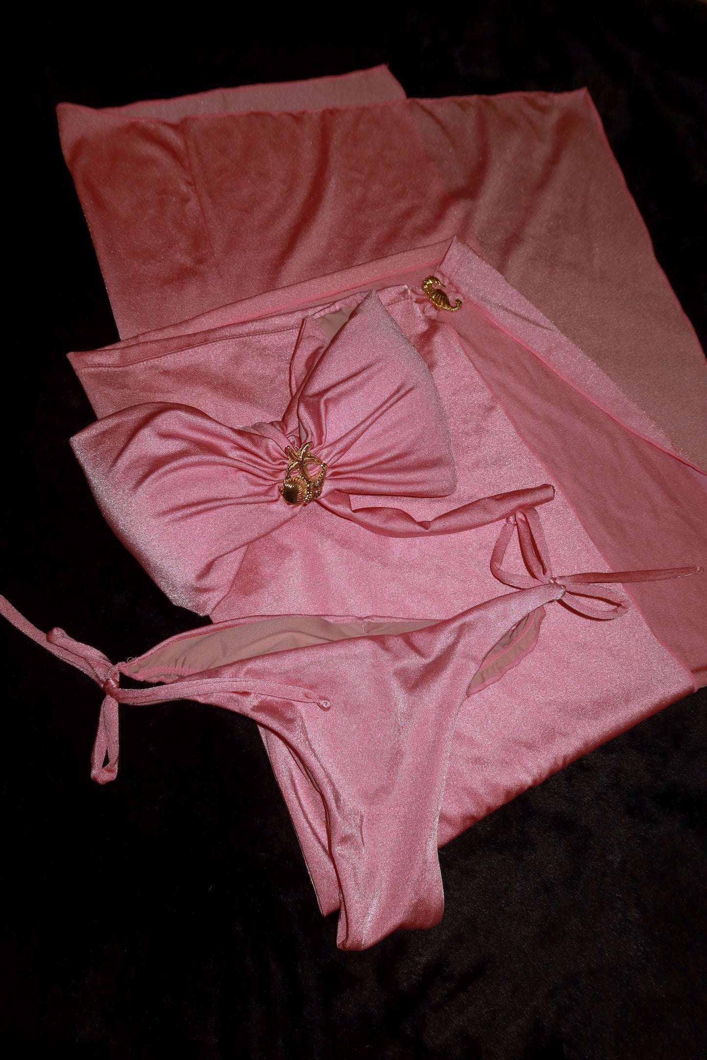 Adore Me 3 Piece Bikini with Cover-Up