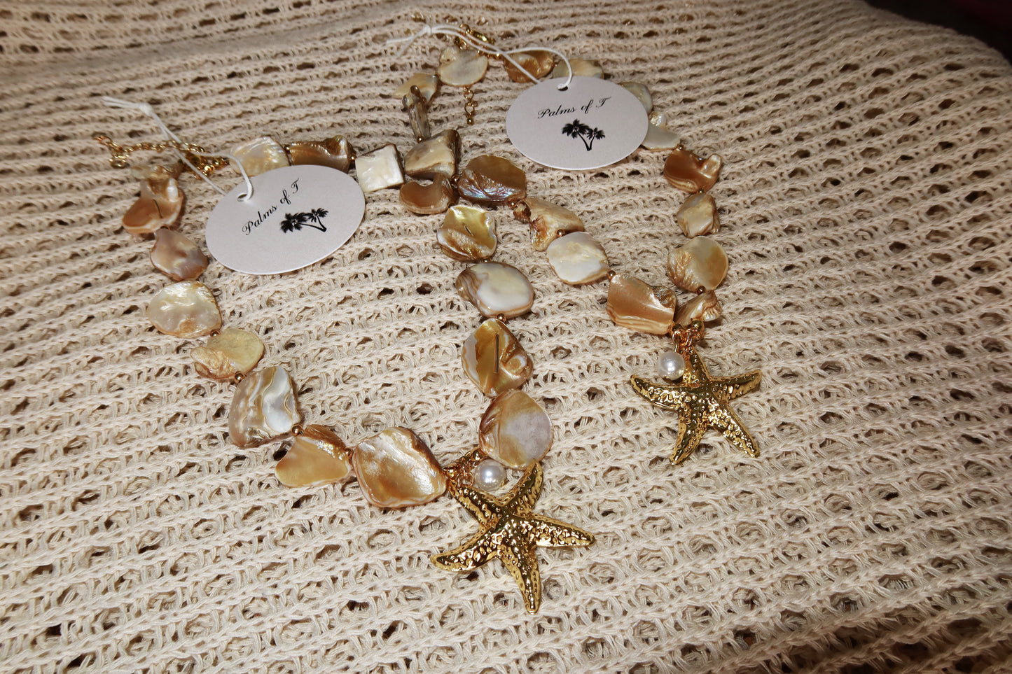 Golden Star of the Sea Necklace
